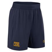 West Virginia Nike Dri-Fit Woven Sideline Shorts